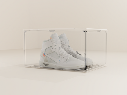 Clear Shoe Boxes 2.0 | 3 Pack - Two-Door Drop Front Box